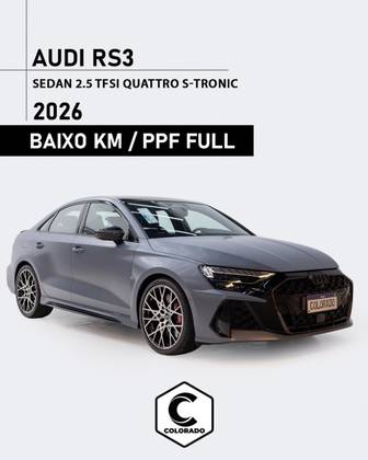 AUDI RS3 2.5 TFSI GASOLINA SEDAN QUATTRO S-TRONIC